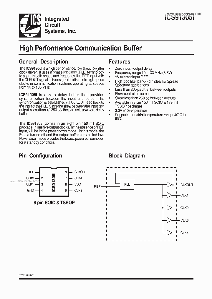 ICS91305I_168834.PDF Datasheet