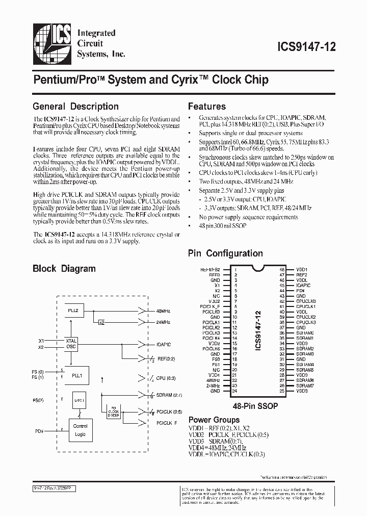 ICS9147-12_168843.PDF Datasheet