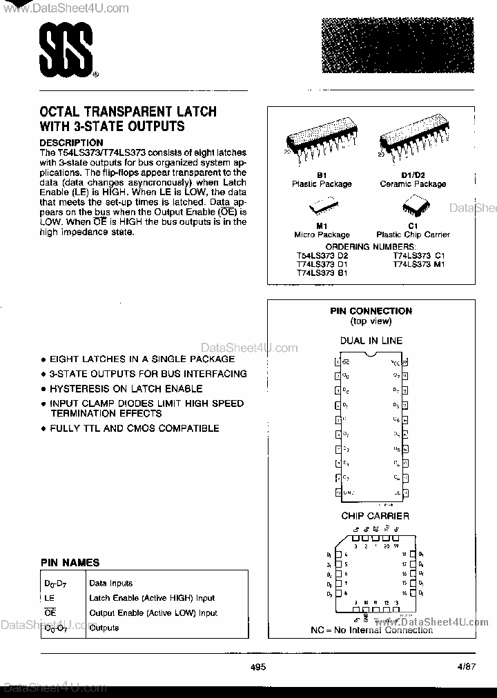 T74LS373_170272.PDF Datasheet
