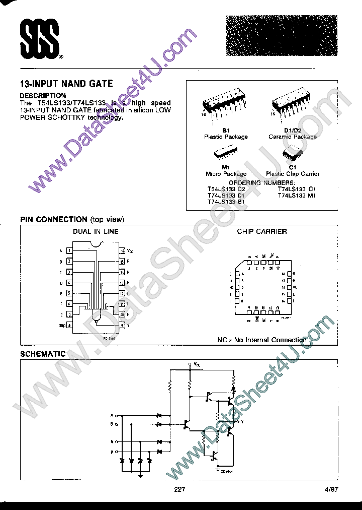 T74LS133_170236.PDF Datasheet