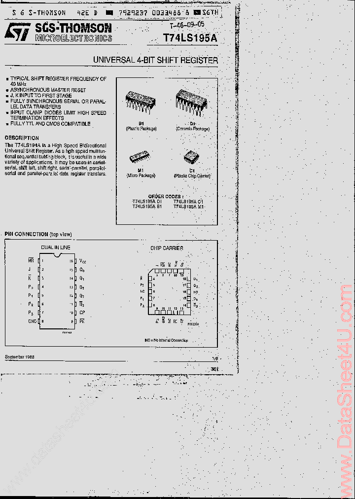 T74LS195A_170258.PDF Datasheet