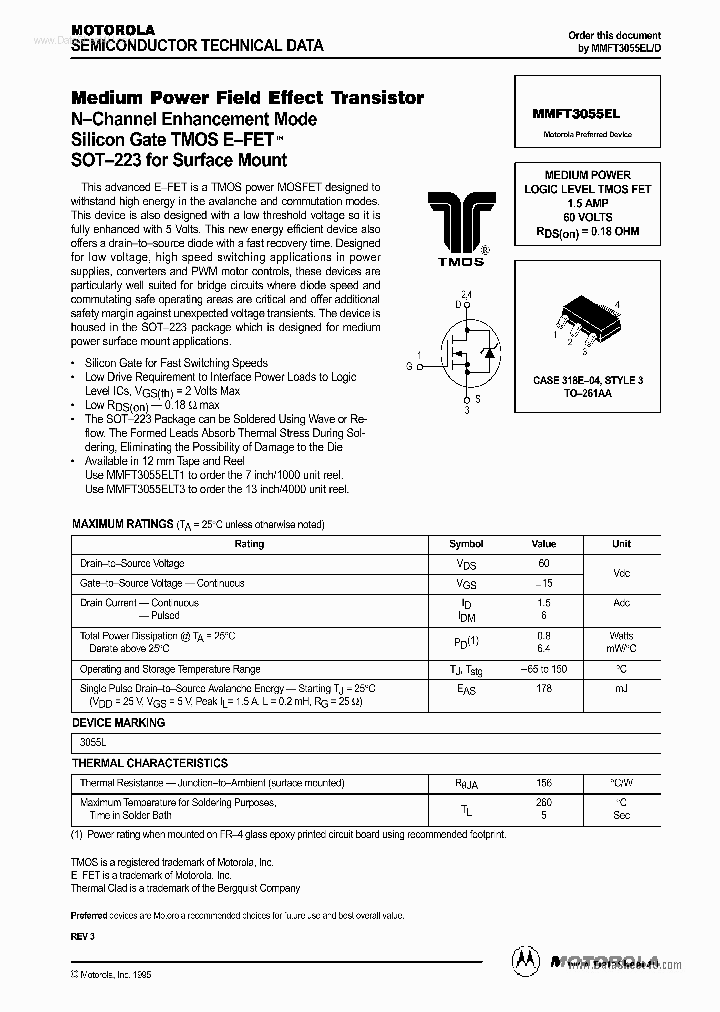 T3055EL_170298.PDF Datasheet