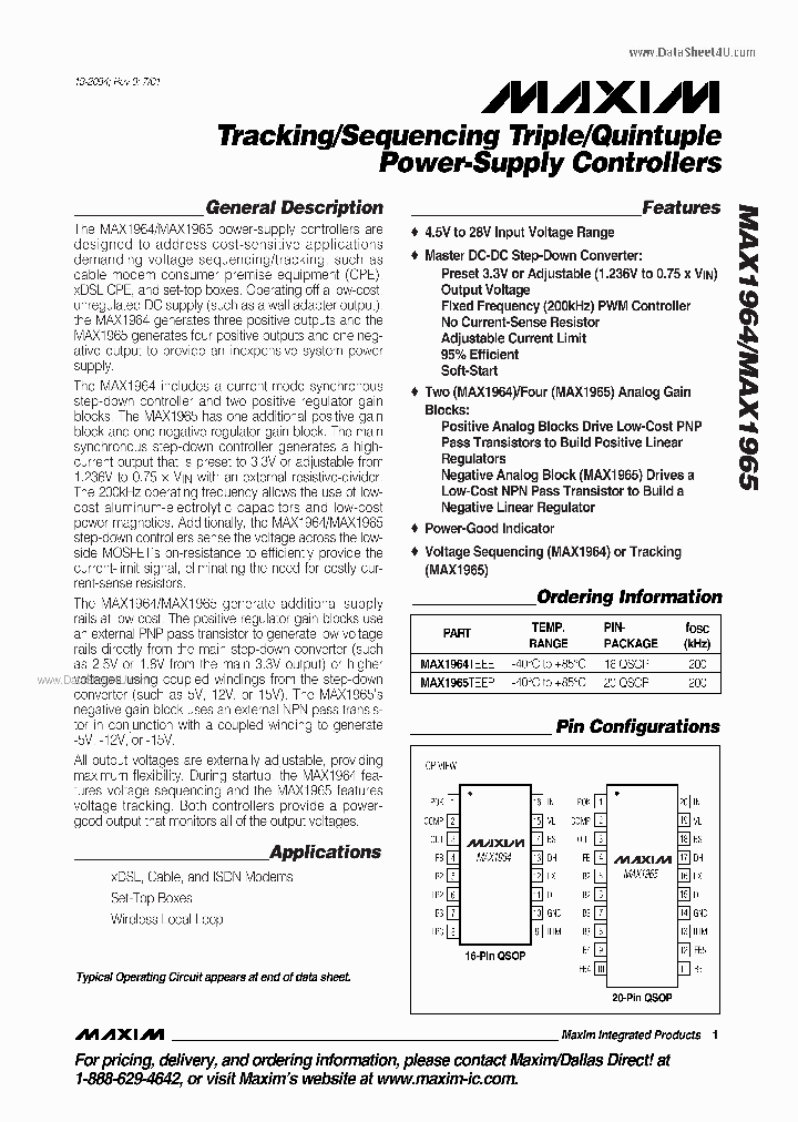 MAX1964_170221.PDF Datasheet