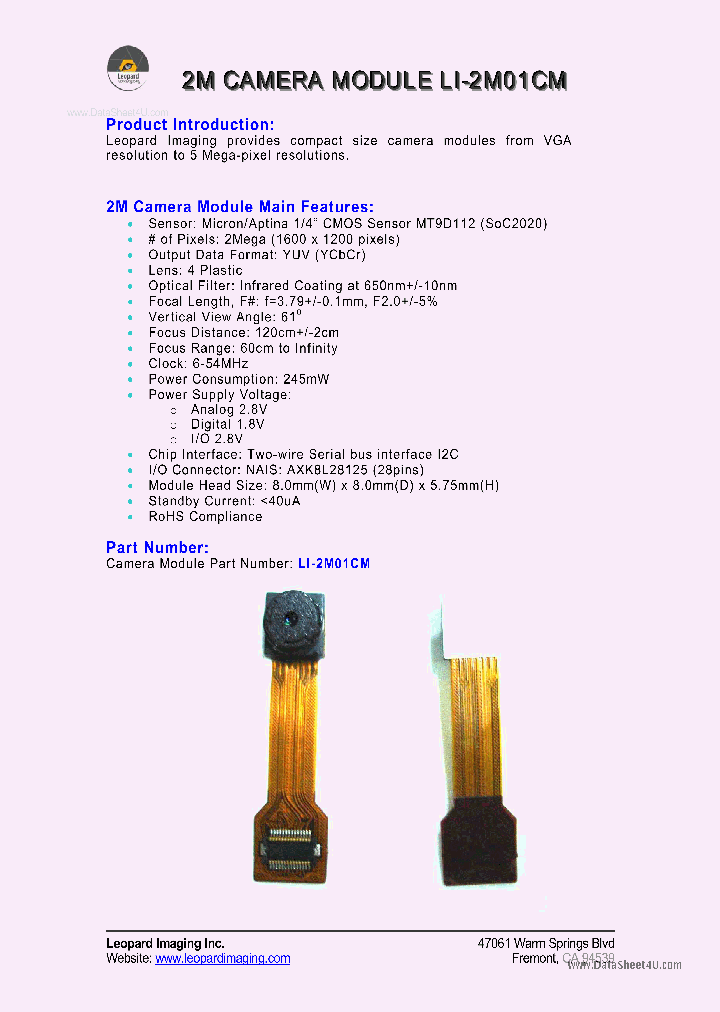 MT9D112_170643.PDF Datasheet