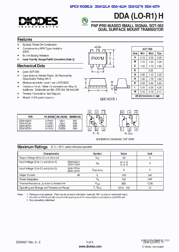 DDA122LH_171600.PDF Datasheet