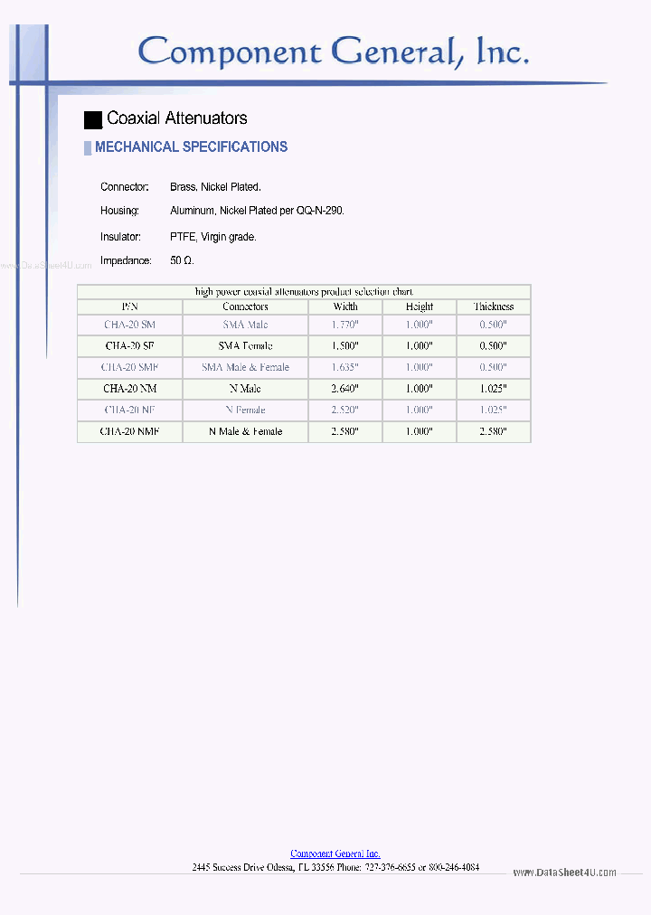 CHA-20NF_171503.PDF Datasheet