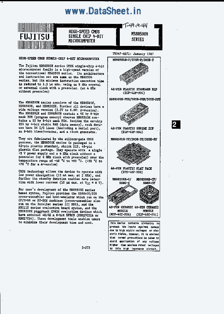 MB88501_172039.PDF Datasheet