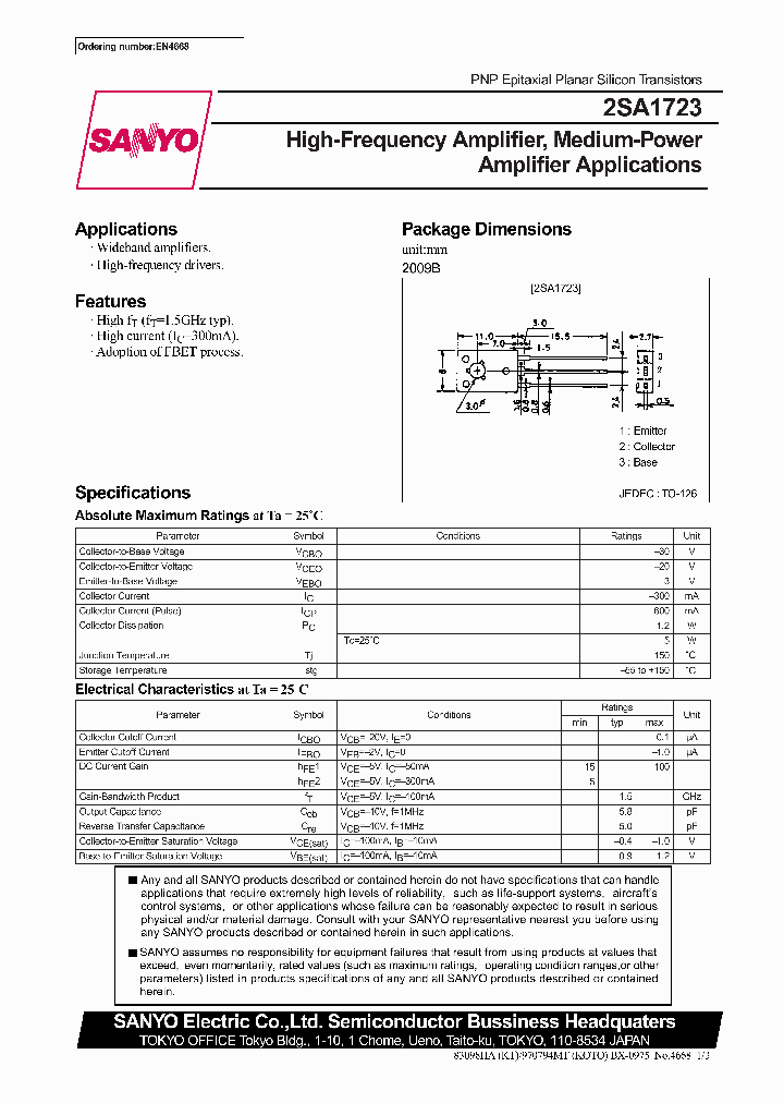 2SA1723_197347.PDF Datasheet