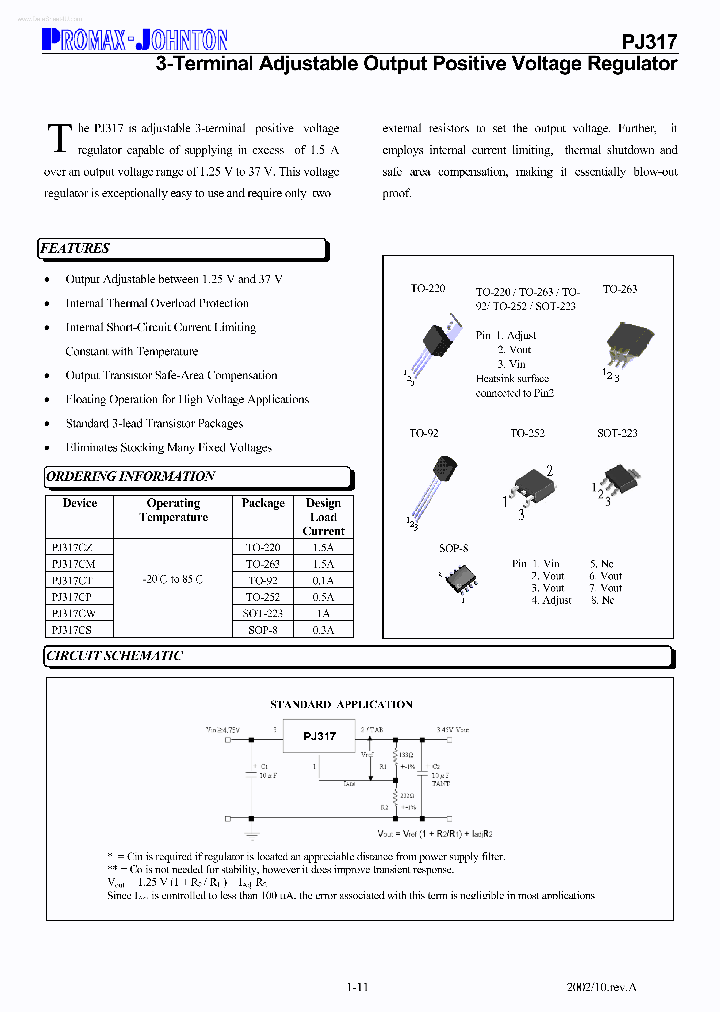 PJ317_177161.PDF Datasheet