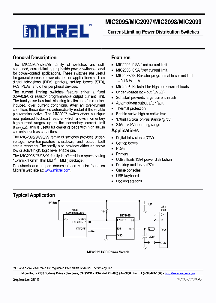 MIC2095-2YMT_203716.PDF Datasheet