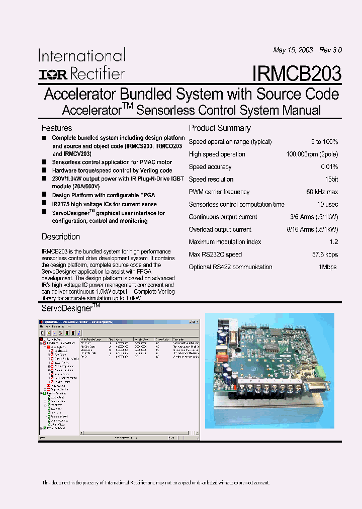 IRMCB203_204396.PDF Datasheet