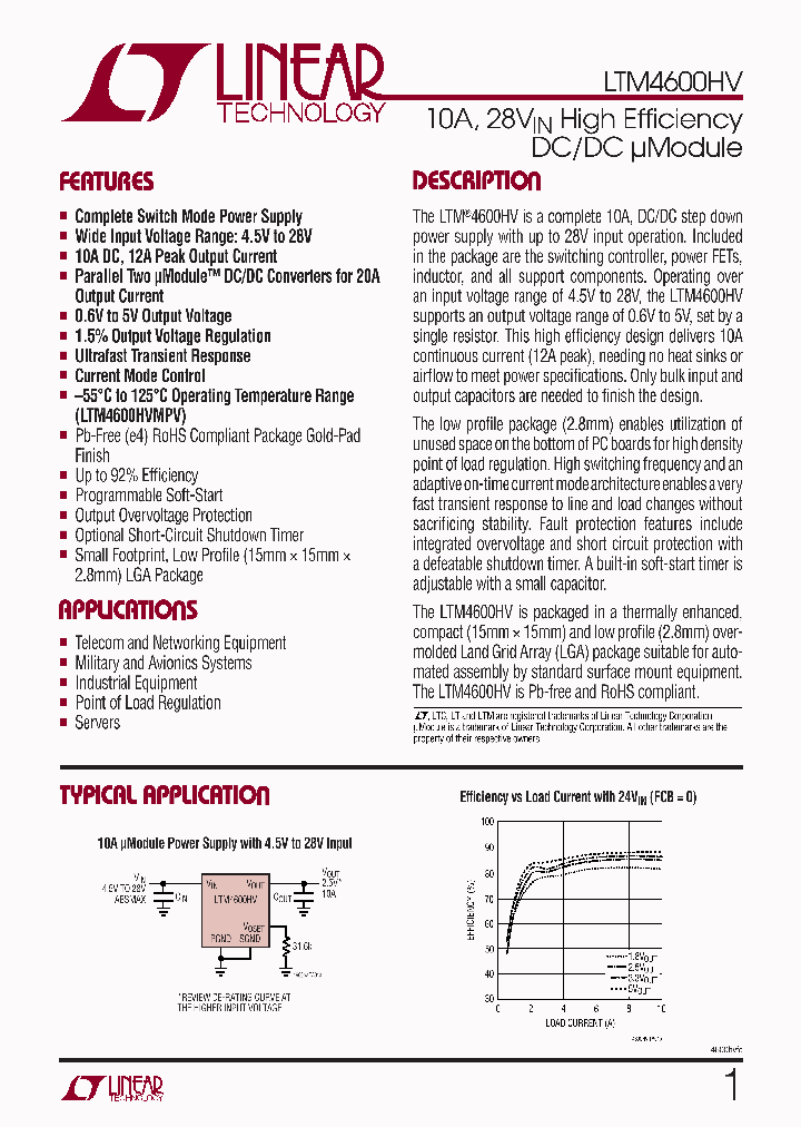 LTM4600HVIV-TRPBF_205326.PDF Datasheet