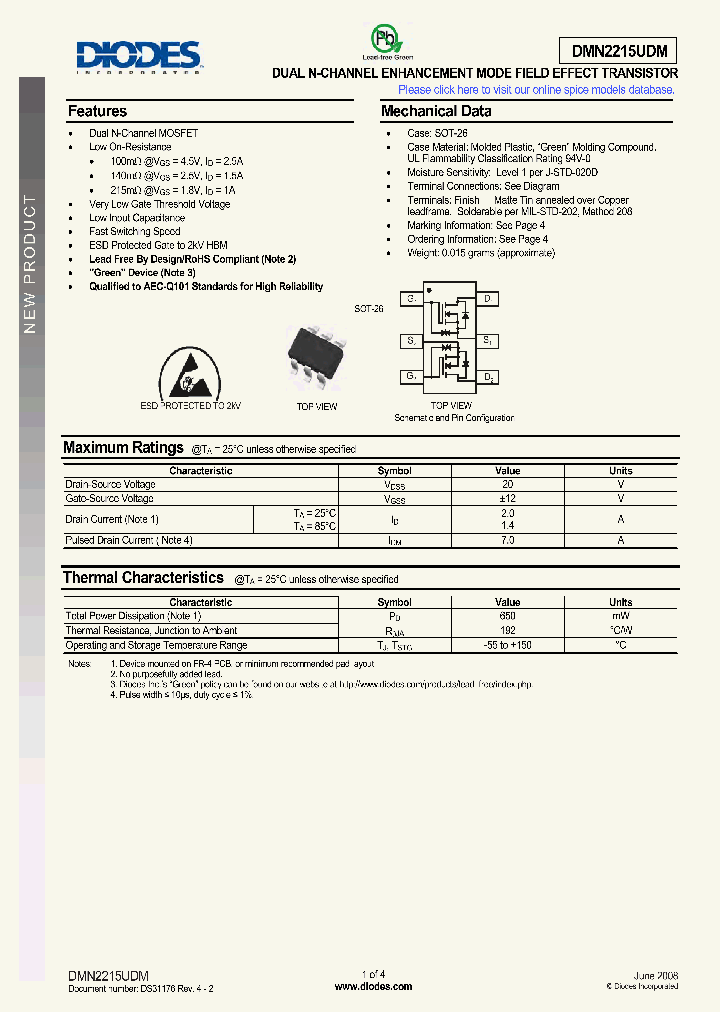 DMN2215UDM_205908.PDF Datasheet
