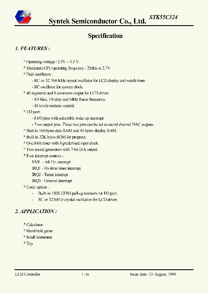 STK55C324_207816.PDF Datasheet