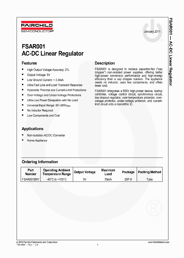 FSAR001_210026.PDF Datasheet