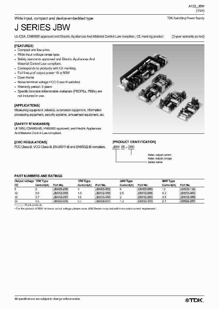 JBW05-10R_211140.PDF Datasheet