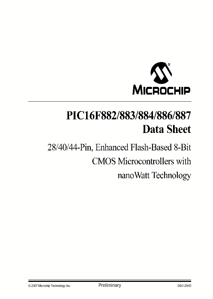 PIC16F883T-EML_211406.PDF Datasheet