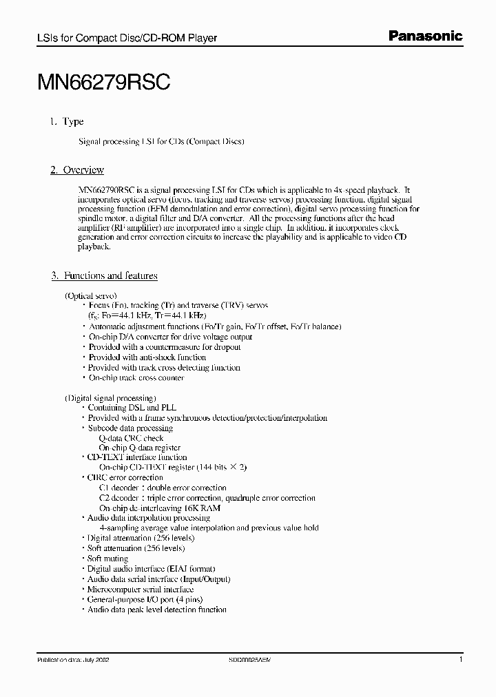 MN66279RSC_214952.PDF Datasheet