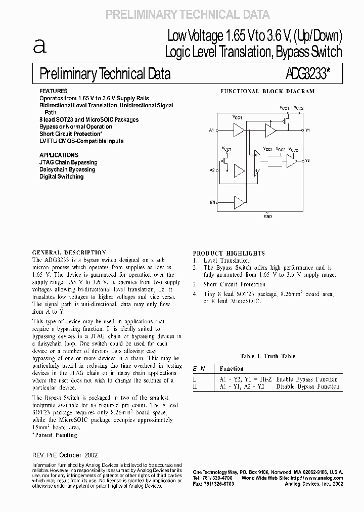 ADG3233_212442.PDF Datasheet