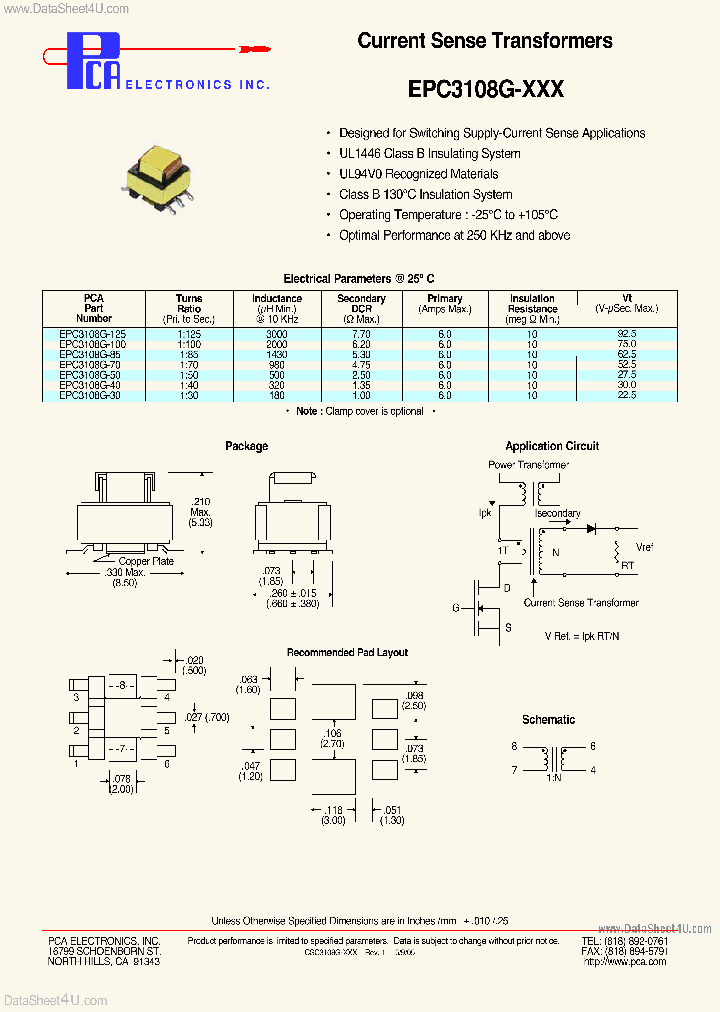EPC3108G-XX_179339.PDF Datasheet