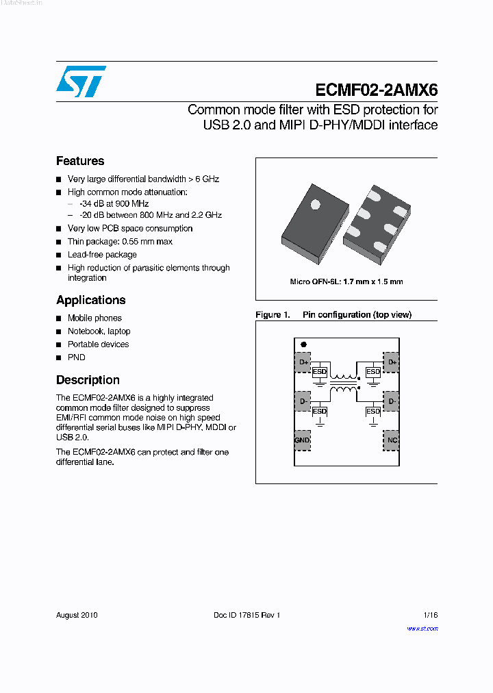 ECMF02-2AMX6_178989.PDF Datasheet