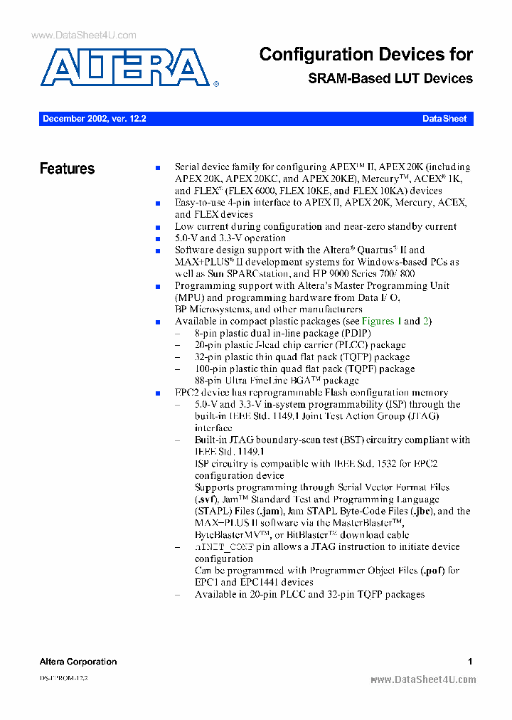 EPC2LC20_179333.PDF Datasheet