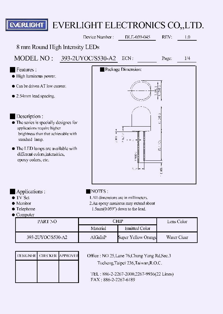 393-2UYOCS530-A2_223466.PDF Datasheet
