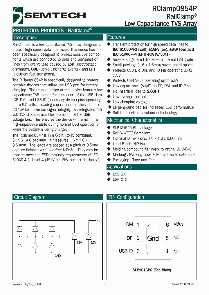 RCLAMP0854PTCT_224507.PDF Datasheet