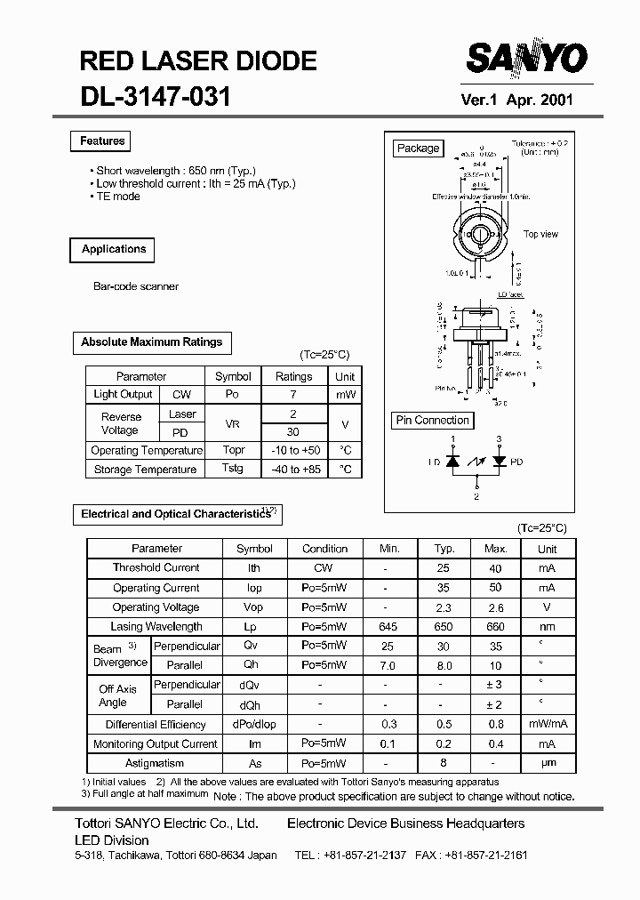 DL-3147-031_225219.PDF Datasheet