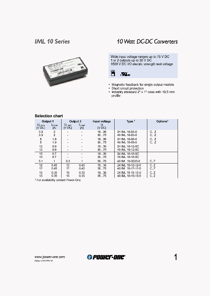 48IML10-03-0_225773.PDF Datasheet