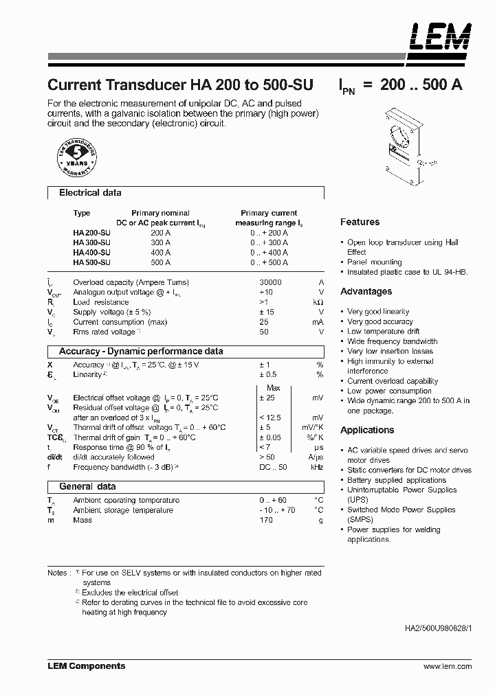 HA200-SU_226654.PDF Datasheet