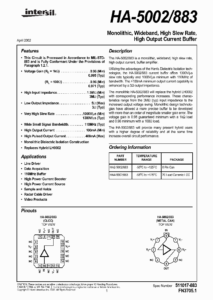 HA2-5002883_226683.PDF Datasheet