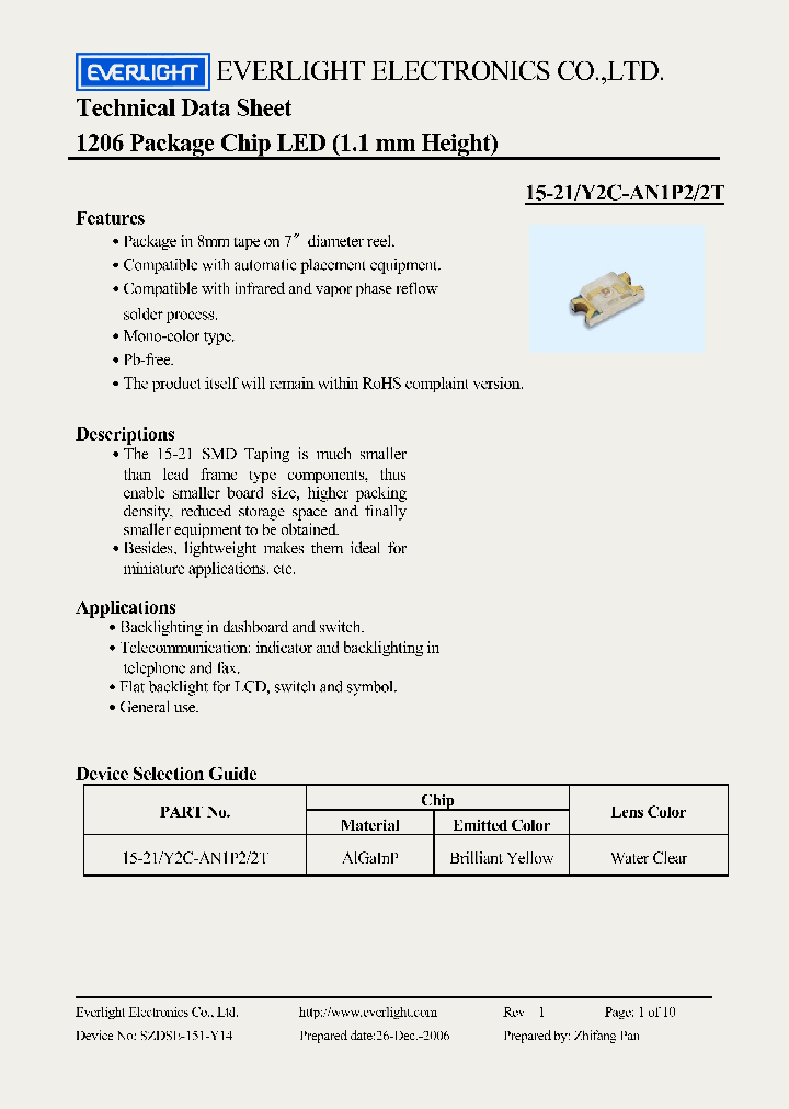 15-21-Y2C-AN1P2-2T_229565.PDF Datasheet