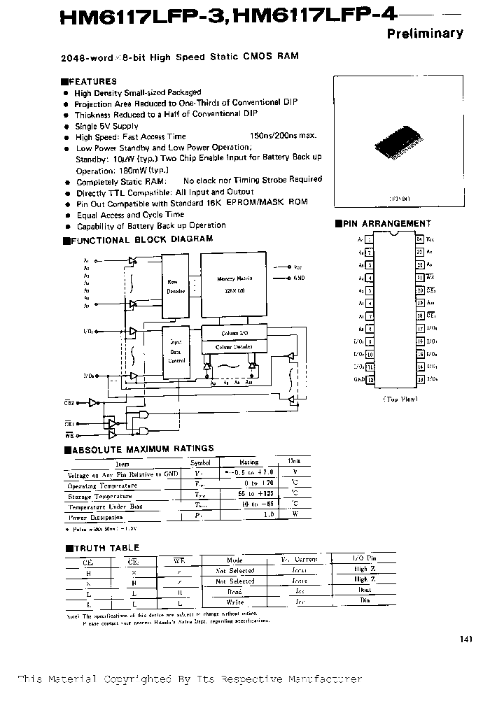 HM6117LFP-4_230440.PDF Datasheet