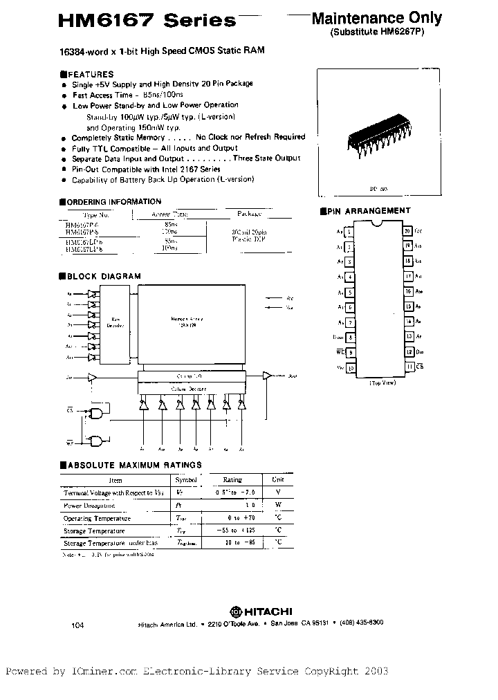 HM6167LP-6_230453.PDF Datasheet