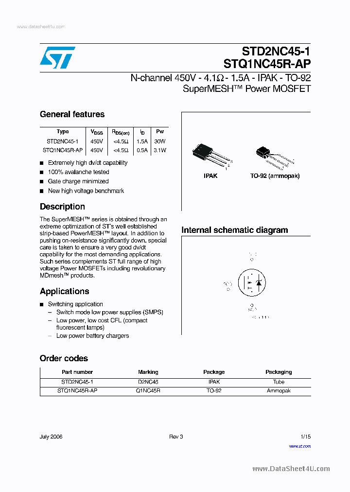 Q1NC45R-AP_180306.PDF Datasheet
