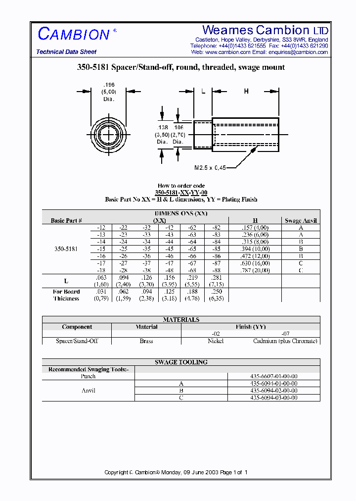 350-5181_231640.PDF Datasheet