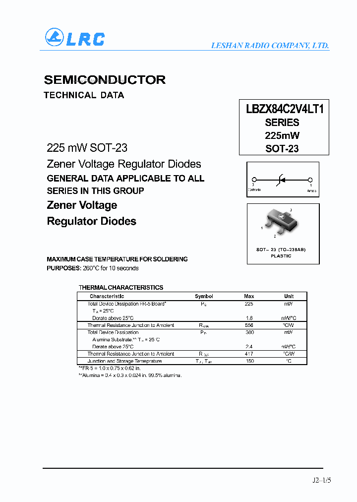 LBZX84C10LT_180588.PDF Datasheet
