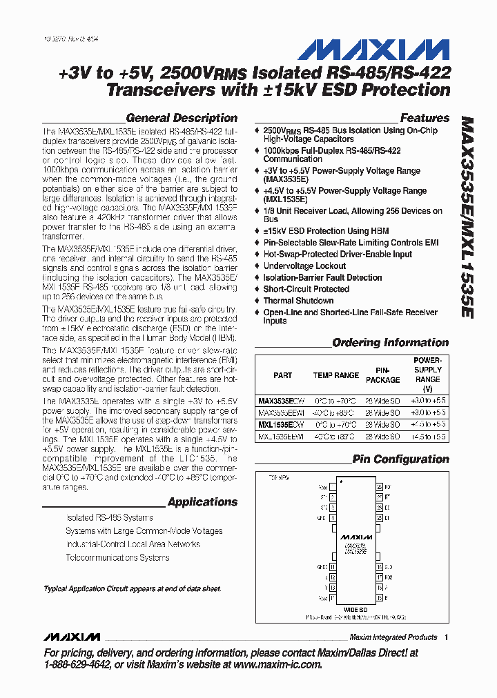 MXL1535E_242625.PDF Datasheet