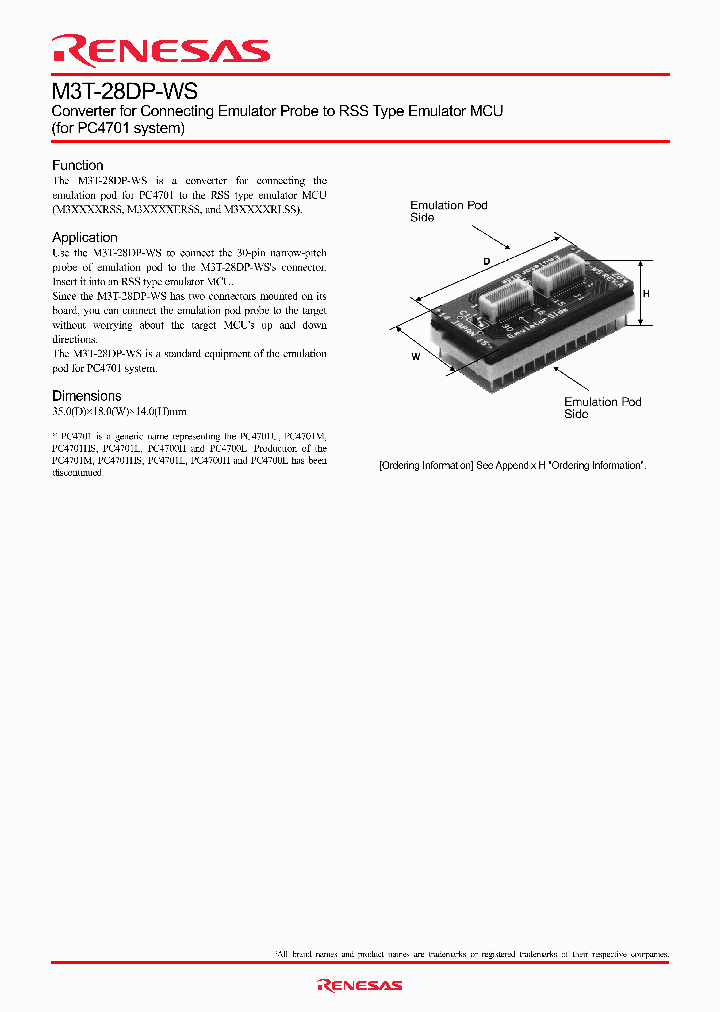 M3T-28DP-WS_250395.PDF Datasheet
