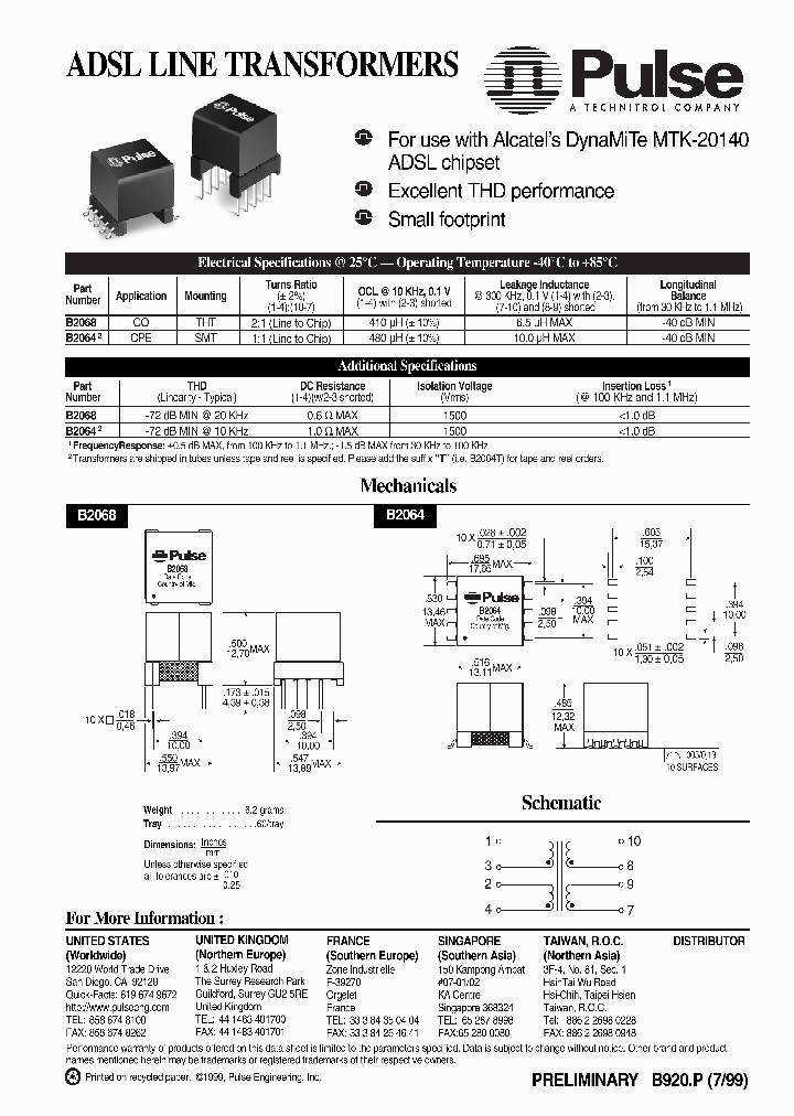B2064_254781.PDF Datasheet