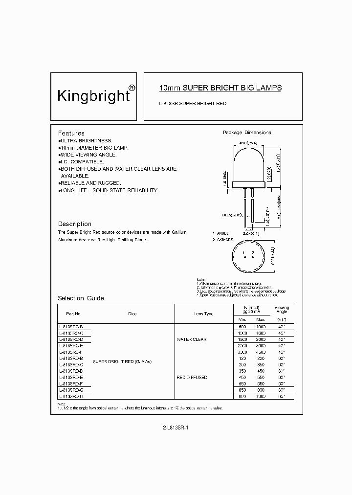 L-813SRC-B_258493.PDF Datasheet