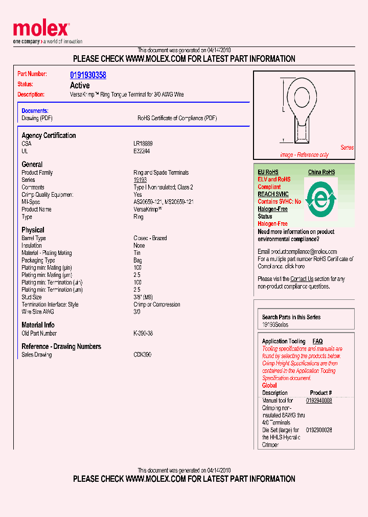 0191930358_262627.PDF Datasheet