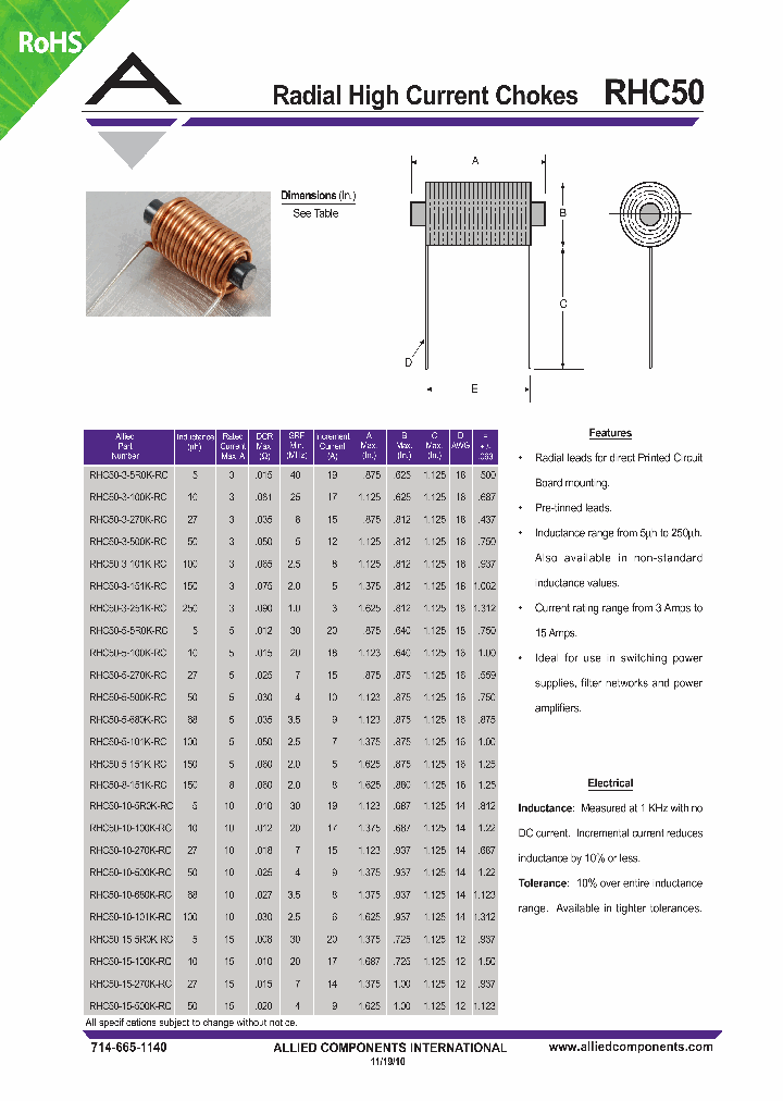 RHC50-8-151K-RC_263546.PDF Datasheet