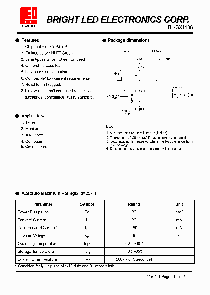 BL-SX1136_263914.PDF Datasheet