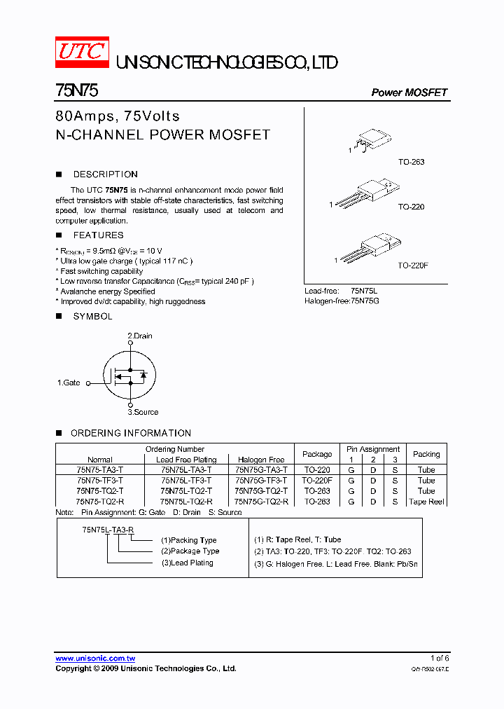 75N75L-TQ2-R_264811.PDF Datasheet