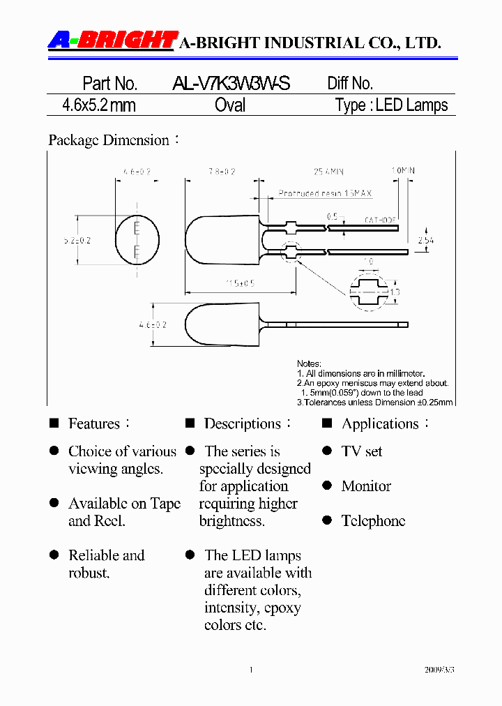 AL-V7K3W3W-S_265022.PDF Datasheet