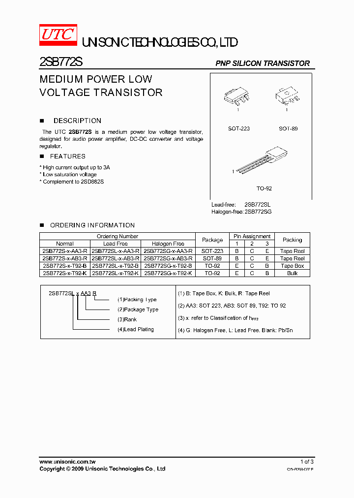 2SB772SL-X-AA3-R_265247.PDF Datasheet