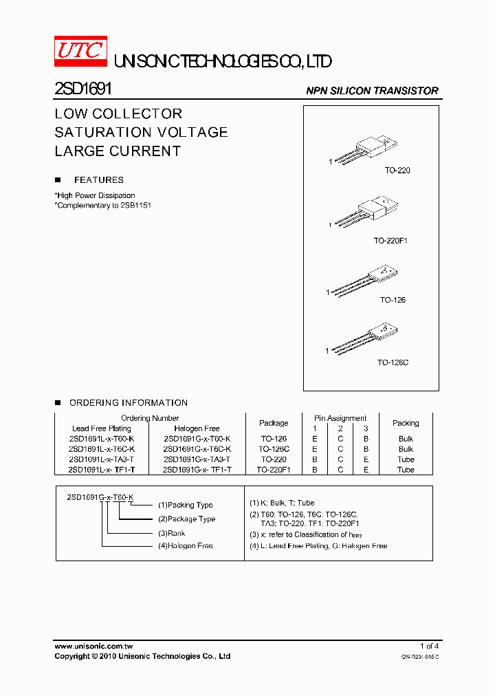 2SD1691L-X-TA3-T_265333.PDF Datasheet