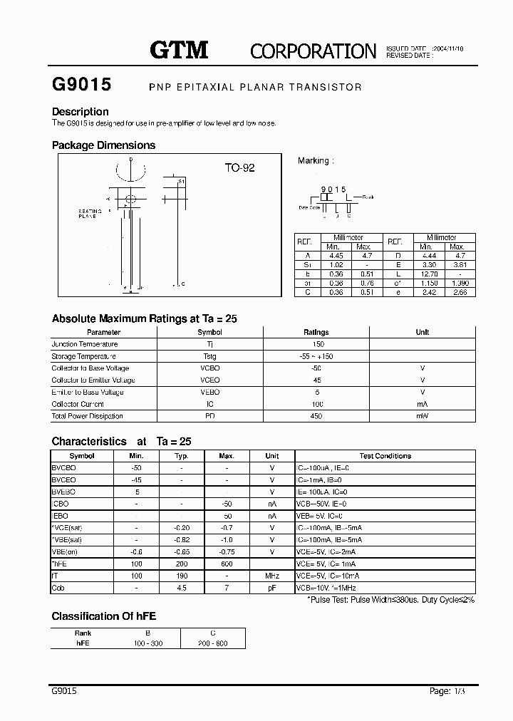 G9015_272003.PDF Datasheet